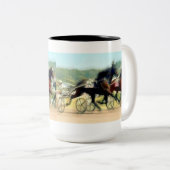 Tasse de course d'attelages (Devant droit)