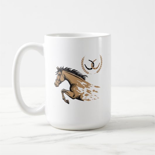 Tasse de courses de chevaux (Gauche)