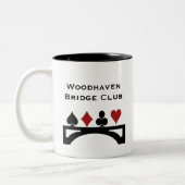 Tasse de coutume de club de pont de contrat (Gauche)