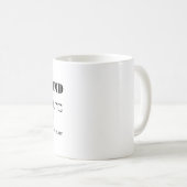 Tasse de coutume de coutume de la seconde de saut (Devant droit)