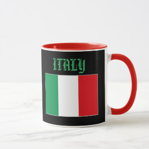 Tasse de coutume de crête de l'Abruzzo, Italie