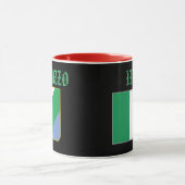 Tasse de coutume de crête de l'Abruzzo, Italie (Centre)