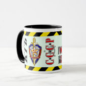 Tasse de coutume de ~ de KGB CCCP (Devant gauche)