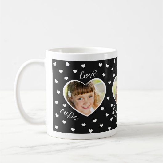 Tasse de coutume de photo des amoureux 3 (Gauche)