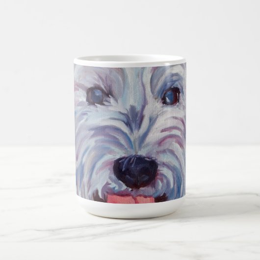 Tasse de coutume de portrait d'animal familier (Centre)