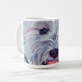 Tasse de coutume de portrait d'animal familier (Devant gauche)
