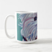 Tasse de coutume de portrait d'animal familier (Gauche)