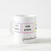 Tasse de coutume de quatre photos (Devant gauche)