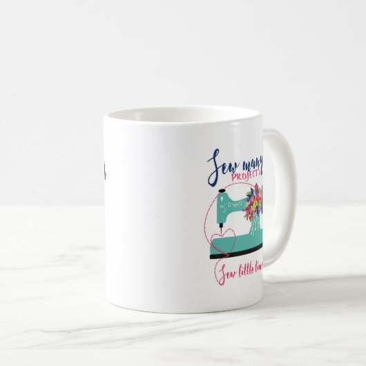 TASSE DE COUTURE DE CITATION (Devant droit)