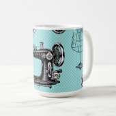 Tasse de couture vintage (Devant droit)