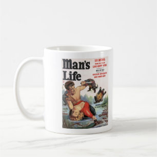 Tasse de couverture de tortue de la vie de l'homme