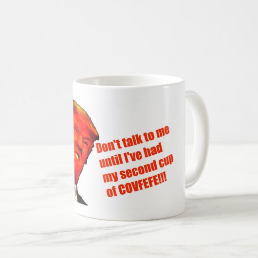 Tasse de Covfefe d'atout (Devant droit)