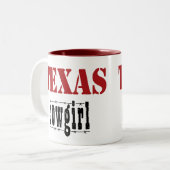 Tasse de cow-girl du Texas (Devant gauche)