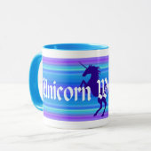 Tasse de cowboy de licorne (Devant gauche)