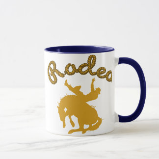 Tasse de cowboy de rodéo