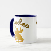 Tasse de cowboy de rodéo (Devant gauche)