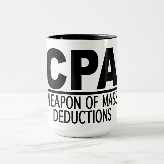 Tasse de CPA - choisissez le style et la couleur (Centre)