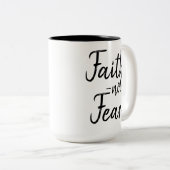 Tasse de crainte de foi pas (Devant droit)