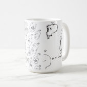 Tasse de crâne de cycle de battement (Devant droit)