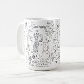 Tasse de crâne de cycle de battement (Devant gauche)