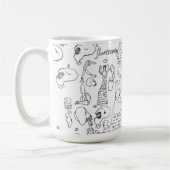 Tasse de crâne de cycle de battement (Gauche)