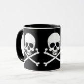Tasse de crâne de pirate (Devant gauche)