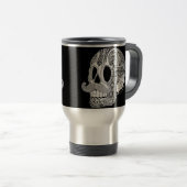 Tasse de crâne de sucre de moustache (Devant droit)