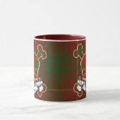Tasse de crâne de tartan de Bruce (Centre)