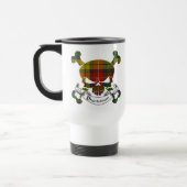 Tasse de crâne de tartan de Buchanan (Gauche)
