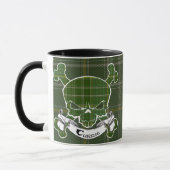 Tasse de crâne de tartan de Currie (Gauche)