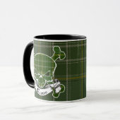 Tasse de crâne de tartan de Currie (Devant gauche)
