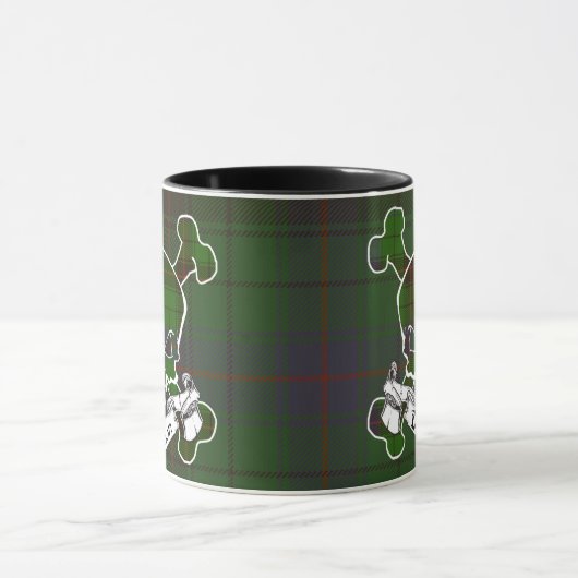 Tasse de crâne de tartan de Davidson (Centre)