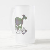 Tasse de crâne de tartan de Galbraith (Devant gauche)