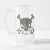 Tasse de crâne de tartan de Galbraith (Gauche)