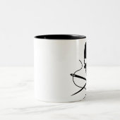 Tasse de crâne et d'Aiguille-Café (Centre)