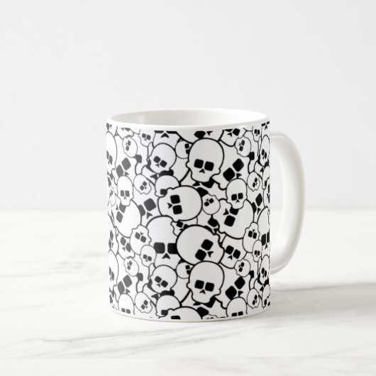 Tasse de crânes (Devant droit)