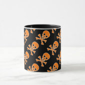 Tasse de crânes de pirate de Halloween (Centre)