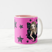 Tasse de "crânes et d'étoiles" (Devant droit)