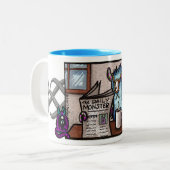 Tasse de créatures de Feeping - monstre de café de (Devant gauche)