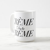 Tasse de Creme de la Creme Jumbo (Devant gauche)