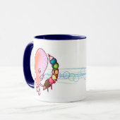 Tasse de crème glacée de calmar et (Devant gauche)