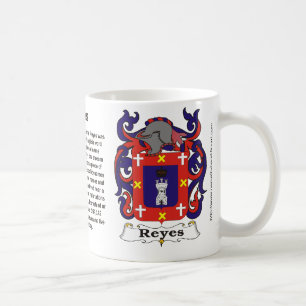 Tasse de crête de famille de Reyes