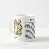 Tasse de crête de famille de Shaw (Devant gauche)