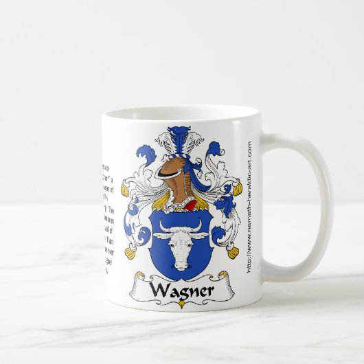 Tasse de crête de famille de Wagner (Droite)