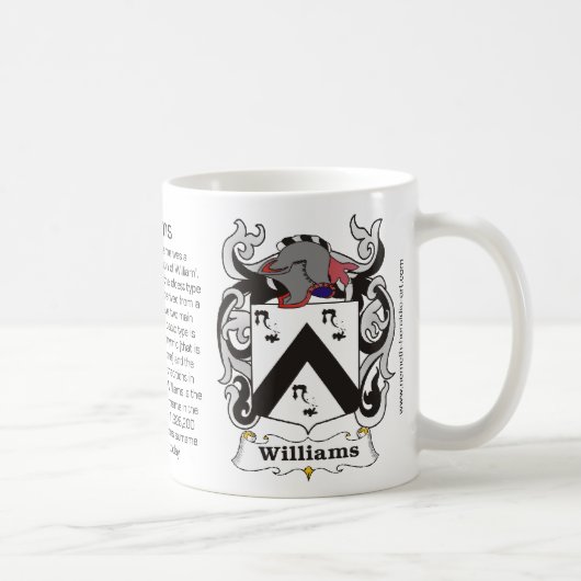 Tasse de crête de famille de Williams (Droite)