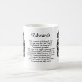 Tasse de crête de famille d'Edwards (Centre)