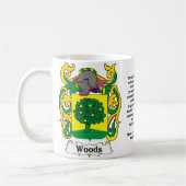 Tasse de crête de famille en bois (Gauche)