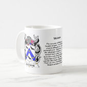 Tasse de crête de Watson (Devant gauche)