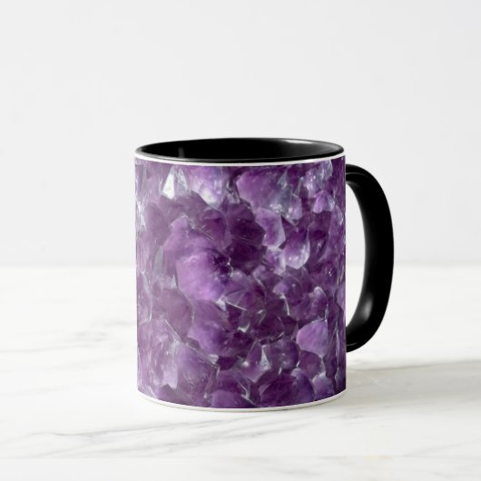 Tasse de cristal d'améthyste (Devant droit)