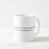 Tasse de crochet de ch 3 (Devant droit)